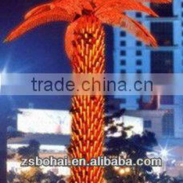 2016 LED artificial lighted palm treesoutdoor IP68