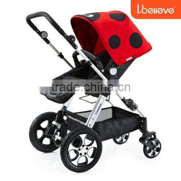 Unique Design Heated Mother Baby Stroller Travel Bike photo-4