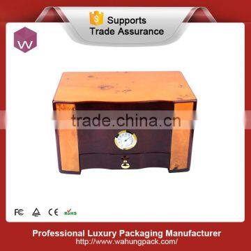 Handmade High Glossy Wood Cigar Box With Humidor(WH-3754-3-ML) photo-4