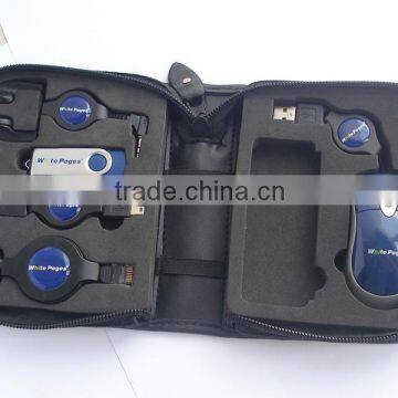 Business Travel Electronic Accessories Cable Organizer Bag USB Kit Case photo-3