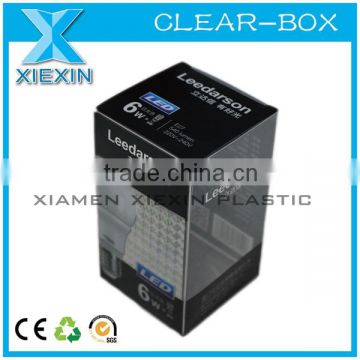 led lights packaging pvc soft line bulb box