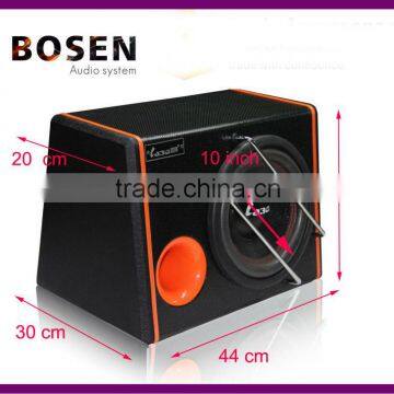 12 inch car subwoofer with wood box high quality H2-6