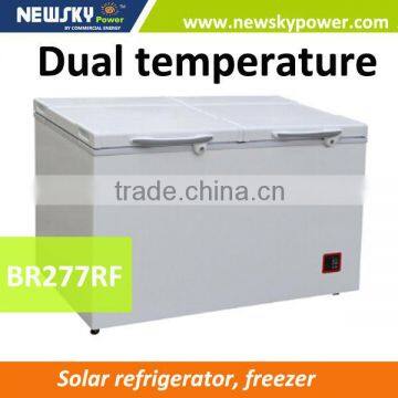 china supplier power upright freezer solar freezer