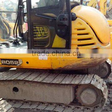 Britain Made Used Mini JCB Crawler Excavator Excellent Function in China