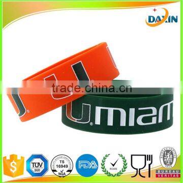 BPA Free Silicone Bracelet, Cheap Silicone Wristband