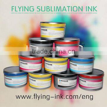 Eco-friendly solvent offset sublimation transfer printing ink