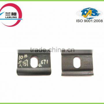 10#reinforced insulation oblong hole joint bar gauge board