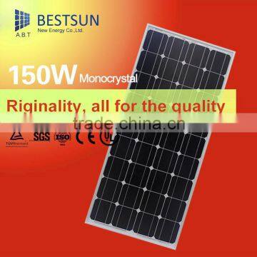 Monocrystalline Solar Panel,solar Cell,solar pv Module 150w