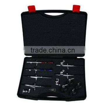 Professional Airbrush Set With 6pcs Airbrush,4pcs Glass Jar,2pcs Metal Cup (PR-812) photo-1