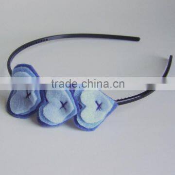 Hot Sale Heart Shape Felt Headband For Pretty Baby Girls photo-3