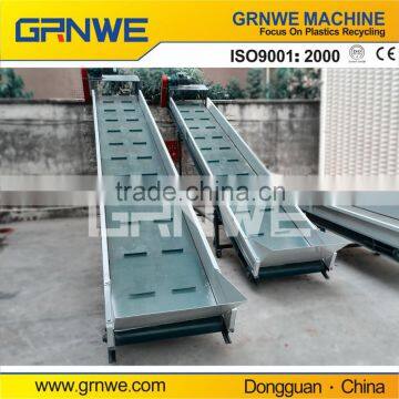 Save resource plastic recycling belt conveyor with magnet