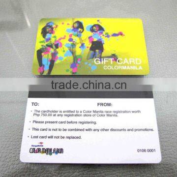 standard pvc barcode card (M-PT306)