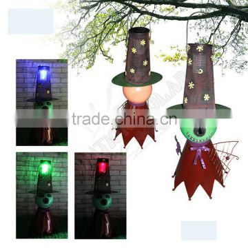 Christmas Solar Iron Garden LED Light