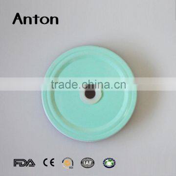 Round shape metal lid for jars