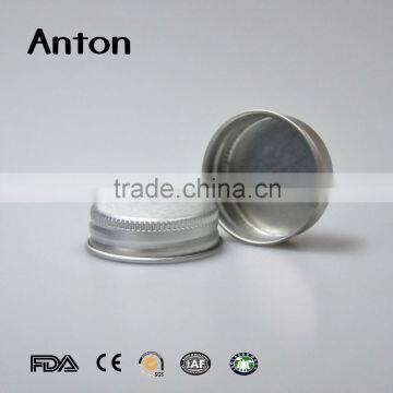 33mm Silver Aluminum Cap for Cream Jars photo-3