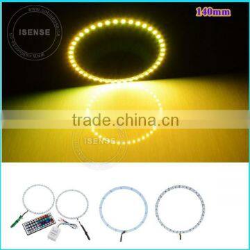 semi&full circle black and white 60mm-160mm New Product RoHS Certificate 5050smd Led Angel Eyes Color Change