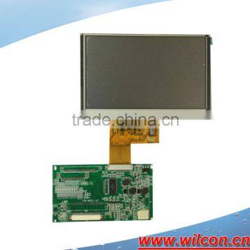 4.3inch 480*272 lvds interface touch screen lcd