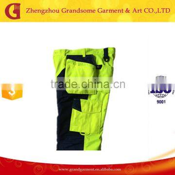 Fluorescent Reflective Working Pants With Multi-pockets Made in China photo-4