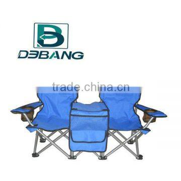 Double Camping Chair For Kids With Saucer-- Flodable, Hand Carry