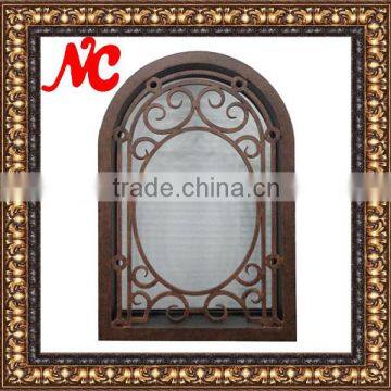 Metal Iron Full Arch Window