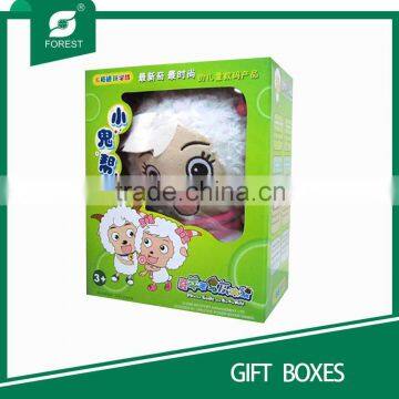 HIGH GRADE CUSTOMIZED FASHION PACKAGING BOXES WITH PVC WINDOW