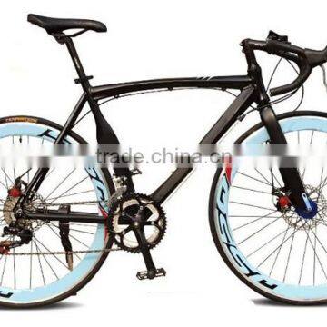 Factory Direct Road Bikes/700c Road Bikes Colored Road Bike Wheels Disc Brake