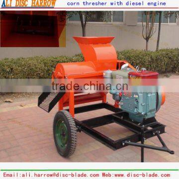 strong type diesel corn sheller& corn thresher with power for Africa market