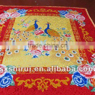 factory price polyester velvet bedsheet set wih 3 size frigne