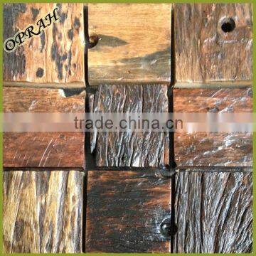 73*73 square wooden mosaic tile