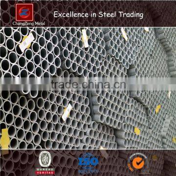 ERW welded Q235 low carbon hot dip galvanized scaffolding steel