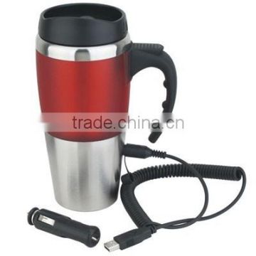 stainless steel electric travel mugs