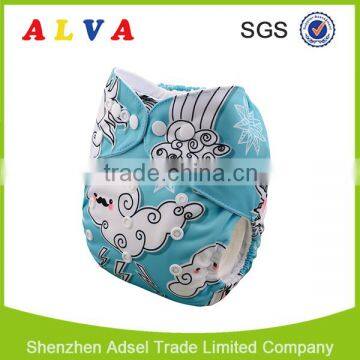 2016 Alva Weather Pattern Cloth Diapers Babies Washable Manufacturers