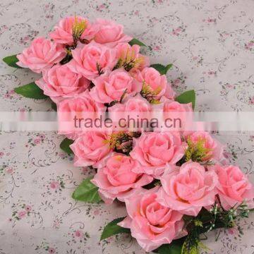 Artificial Flower Wall rose silk flower wall decoration