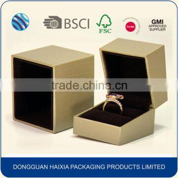 Luxury engagement jewelry ring box wholesale