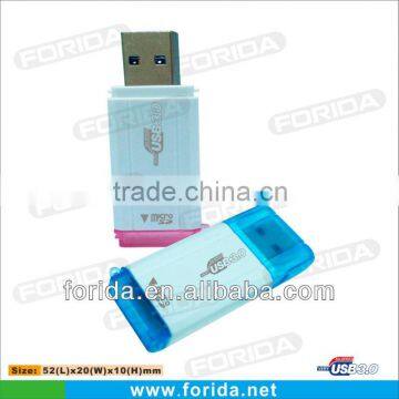 USB 3.0 slim size TF usb card reader