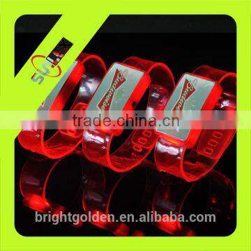 CE approved flashing led bracelet