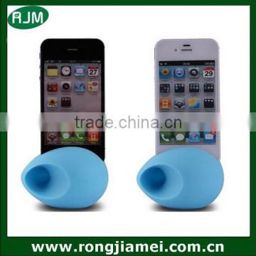 New Portable Music Silicone Egg Shape Mini Speaker