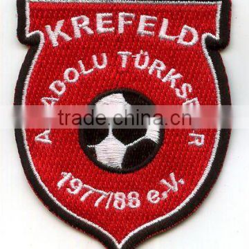 Embroidery sport patch