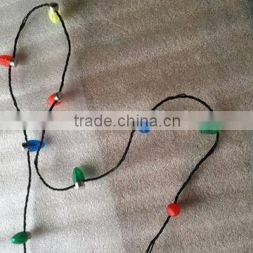 Christmas Bulbs LED Light Up Necklace Holiday Adult Child Costume Accessory photo-2