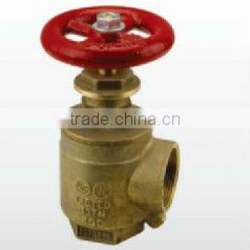 Brass hose valve for fire fighting