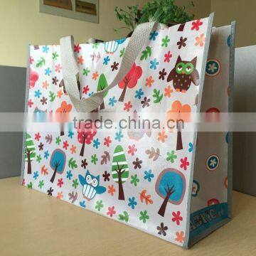 Colorful logo Printing shopping bag