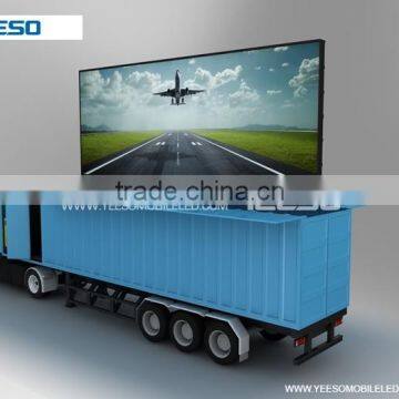 Mobile LED display container, Mobile led billboard van, digital signage van