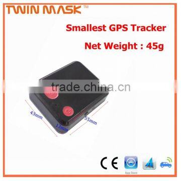 spy smallest gps tracker for personal pet with real time web online tracking