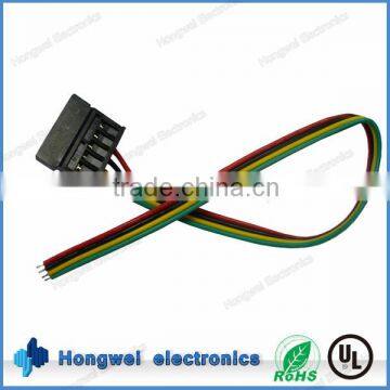 High Quality Pvc Insulated Wire With SATA 5pin Black Connector to Open Electric Wire Harness