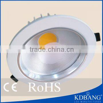 Die aluminum factory hot sale cob 30w 8 inch led downlight