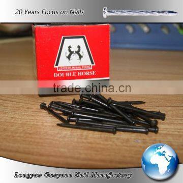 Hardened black concrete steel nails