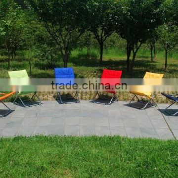 Folding small steel cheap beach sunny chair