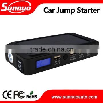 2015(c) Newly Lithium multi-function mini car jump starter with Solar Panel