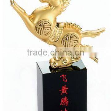 2014 New Style Metal Horse Statue for Home Decoration