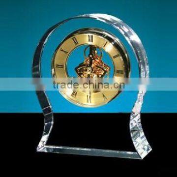 K9 optical laser cutting crystal mini clocks